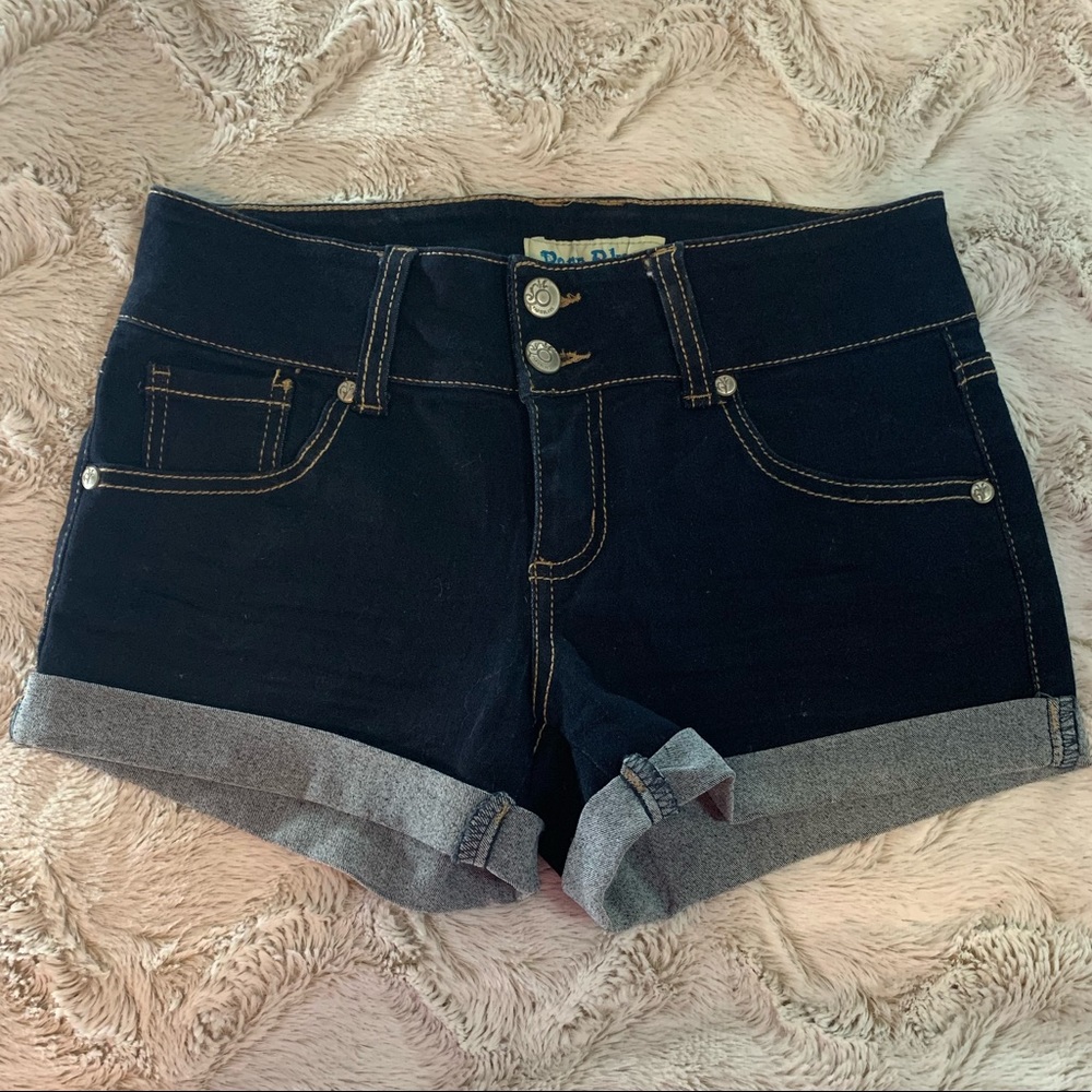 Paris Blues Jean Shorts
